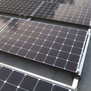 PV-panelen door Albreco geplaatst in combinatie met een bodemwarmtepomp